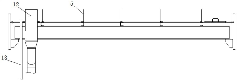 Structure and method for improving oxidation degree and efficiency in preparation process of dilute acid with high concentration of 65-68%