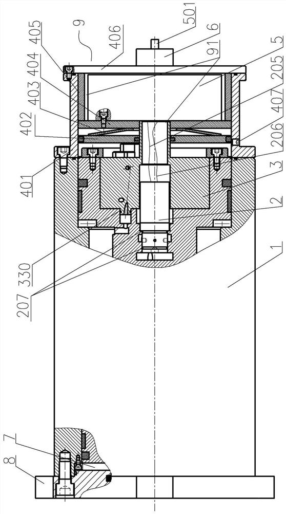 Integrated electro-hydraulic servo rotary actuator