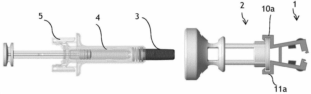 Tool for removing cap from medical injection device