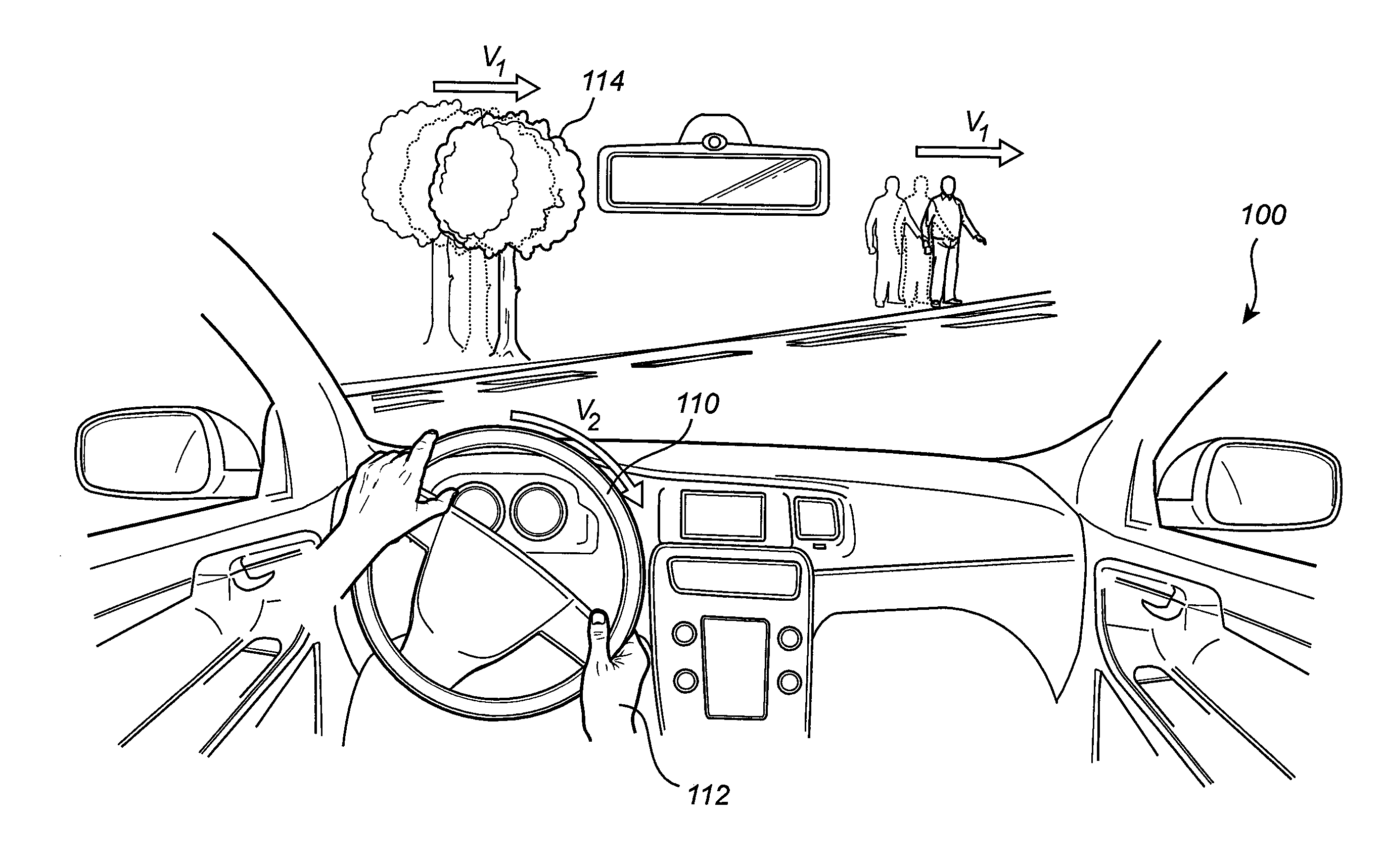 Method for calculating a desired yaw rate for a vehicle