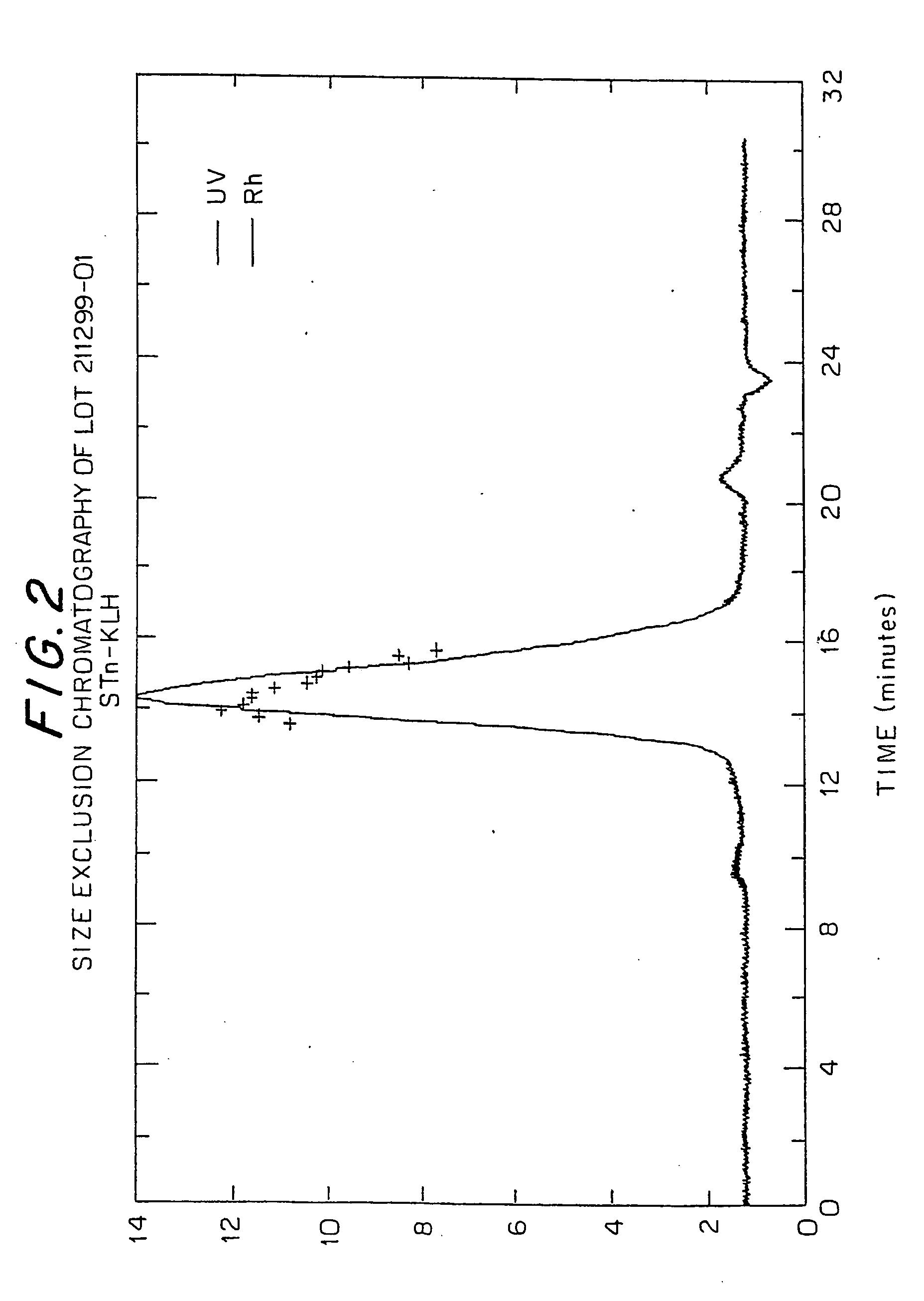 Imunogenic conjugate of carbohydrate haptens and aggregated protein carrier