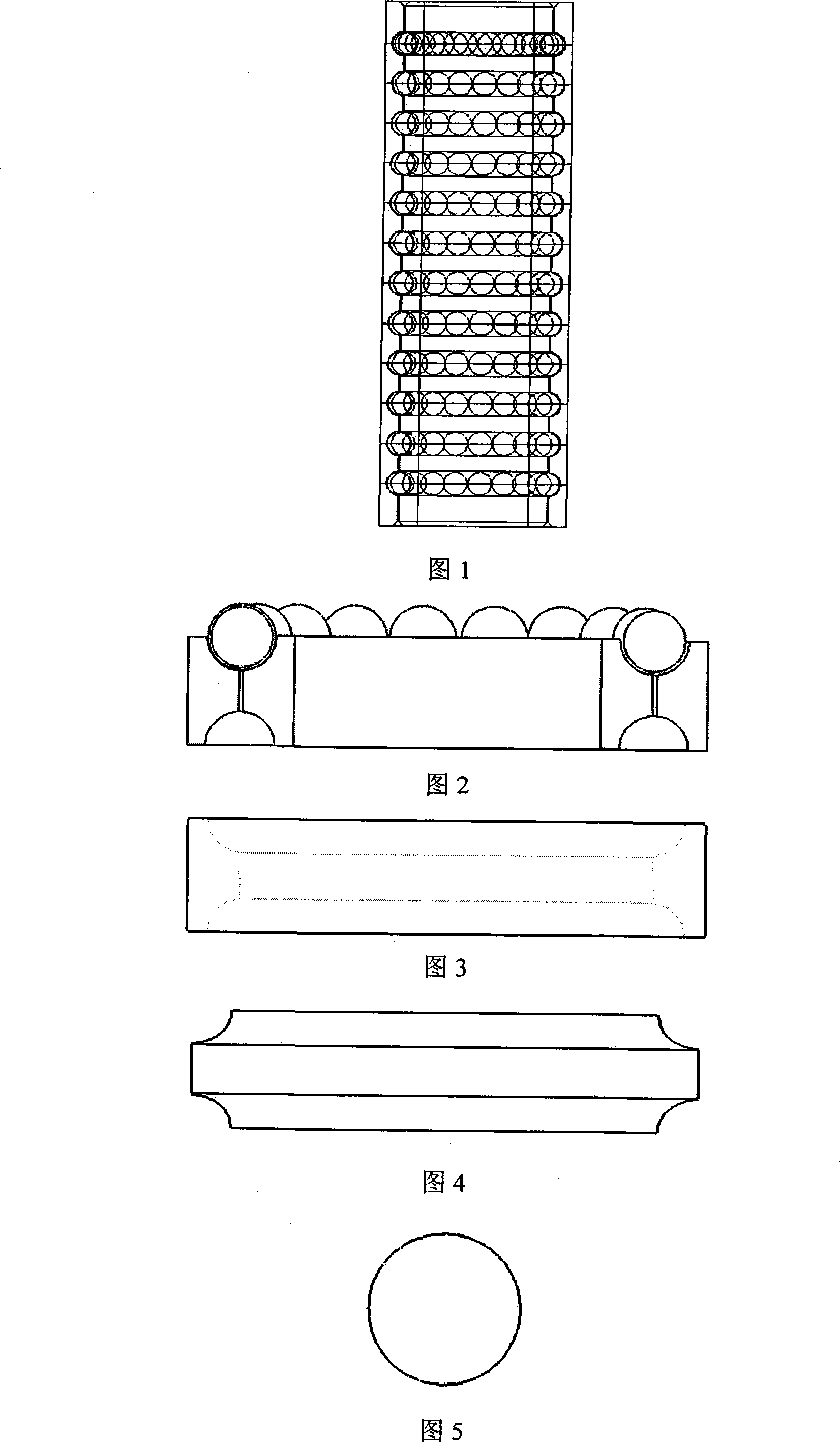 Long-life high-performance screw drill transmission shaft bearing