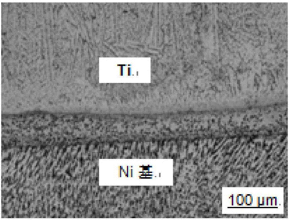 Welding materials for butt welding of transition layers of titanium clad steel plate and welding method of welding materials