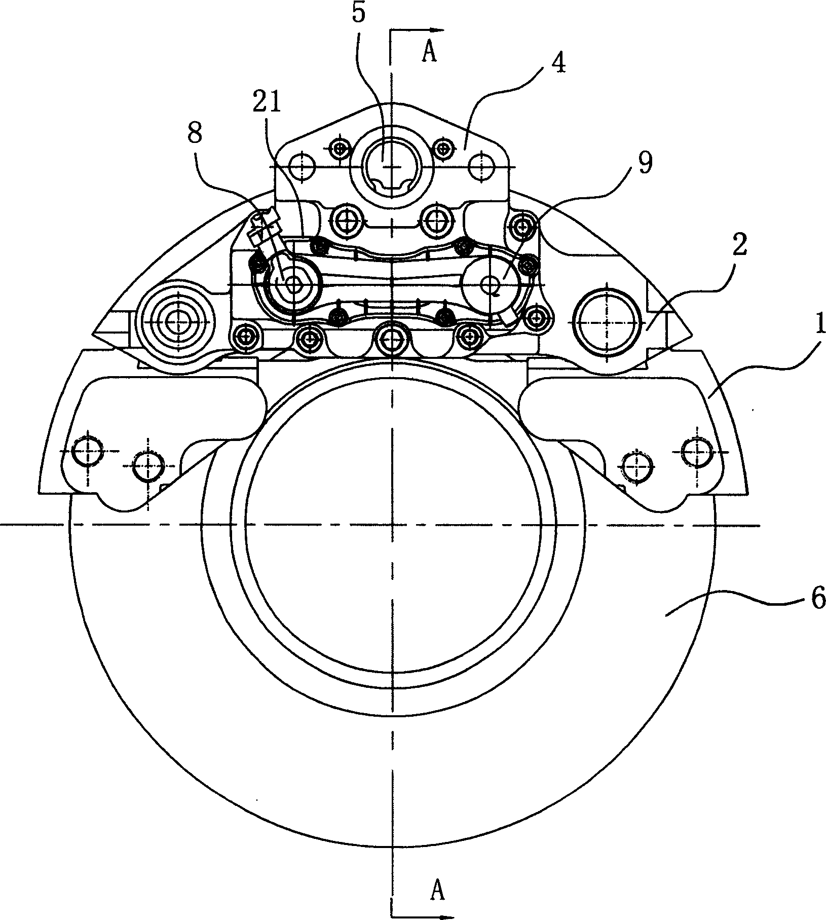Caliper disc brake