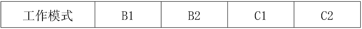 A transmission device for longitudinal rear drive hybrid vehicle