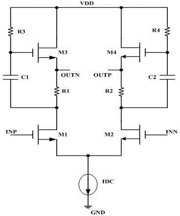 Amplifier circuit applied to low power consumption system