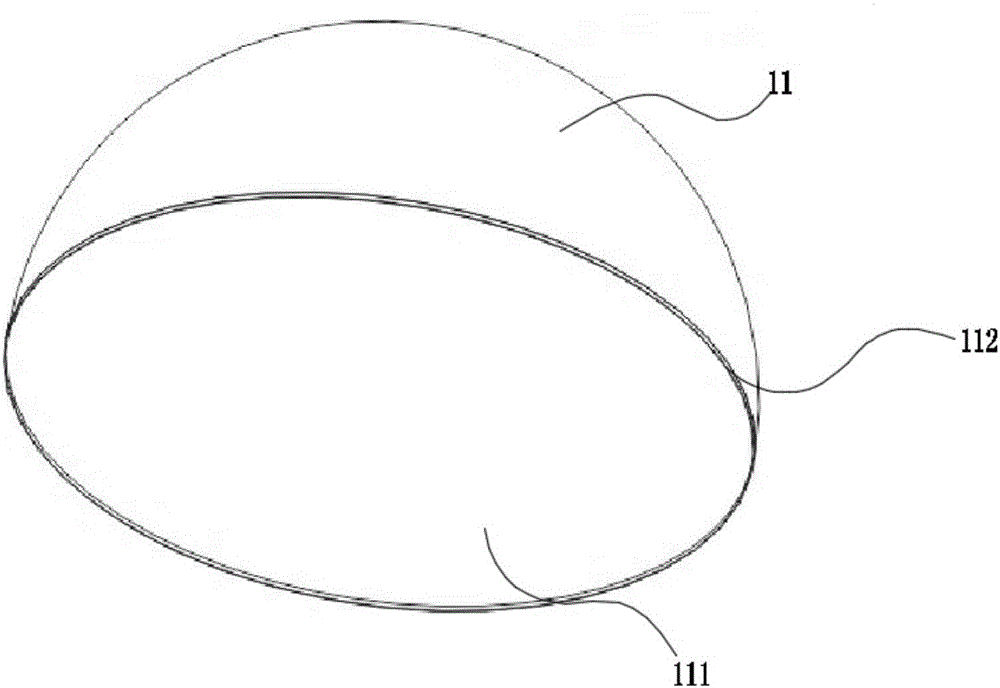 Hollow ball body and manufacturing method as well as movable ball adopting hollow ball body