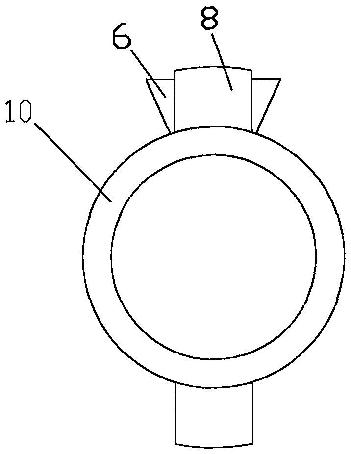 Manual scleroderma guani receiving tube