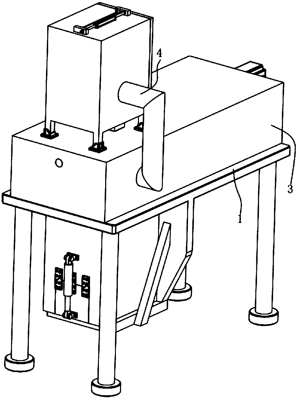 Environment-friendly cement mixing device