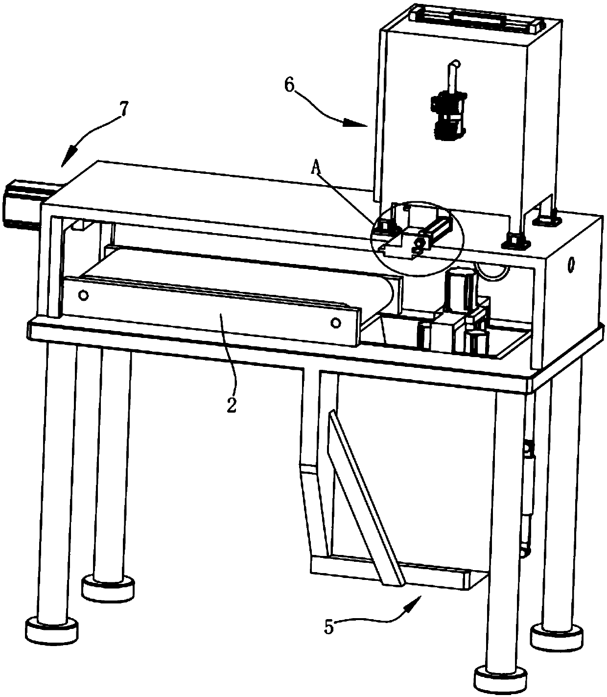 Environment-friendly cement mixing device