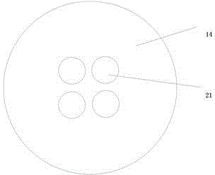 Device for extrusion moulding of fertilizer stick