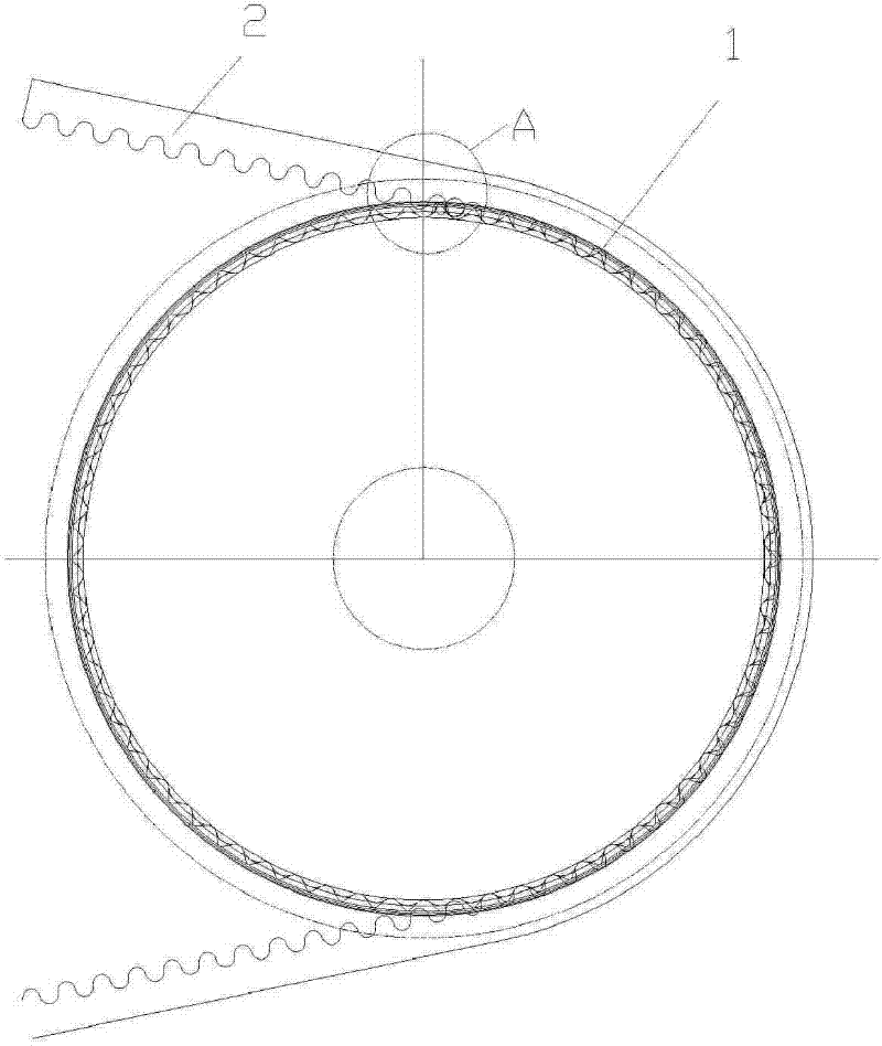Design method of V-shaped transmission belt and belt wheel