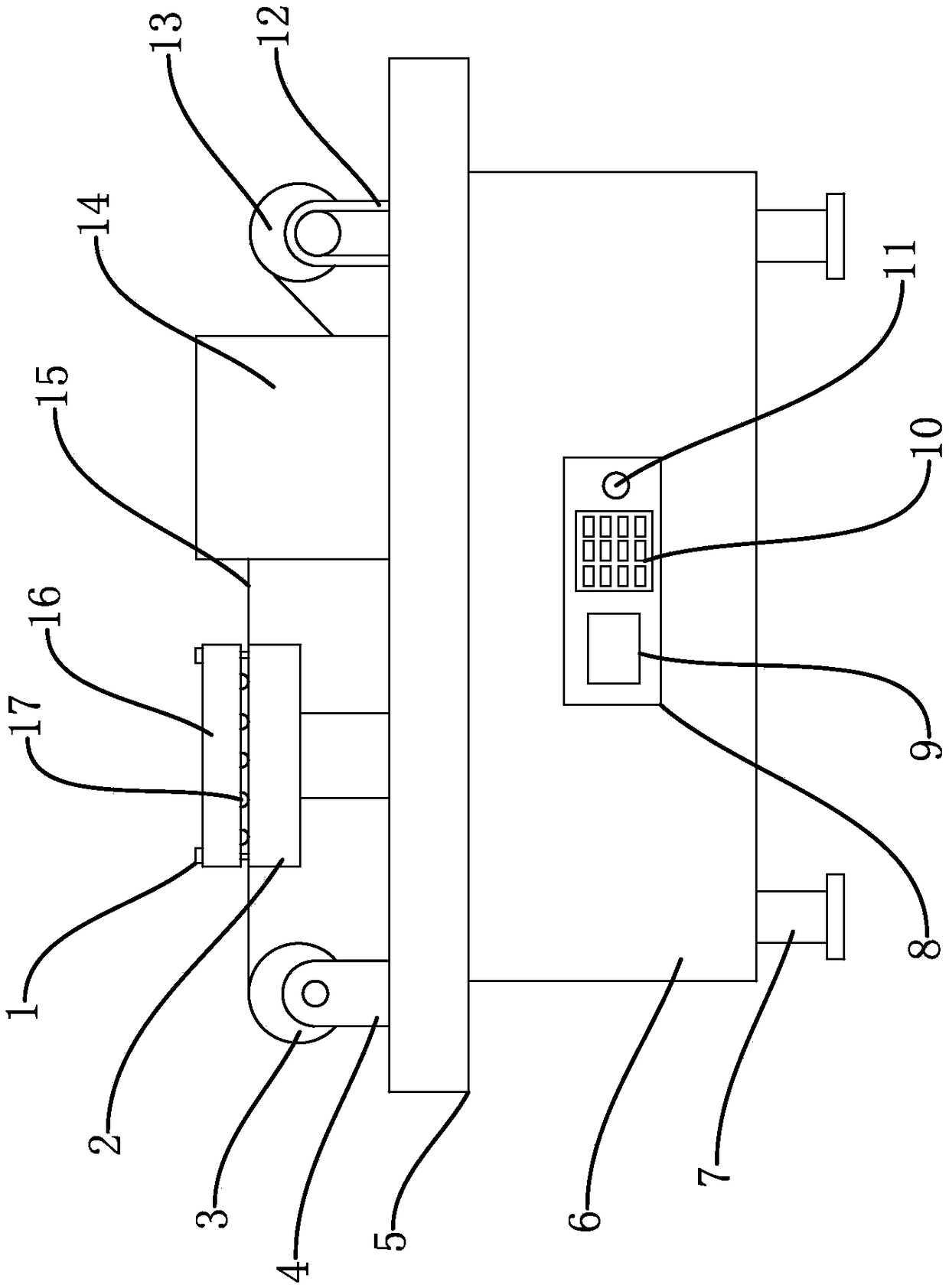 Manufacturing process of wear-resistant flax composite fabric