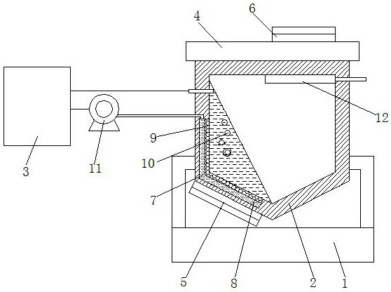 Torrent bioreactor for cell culture