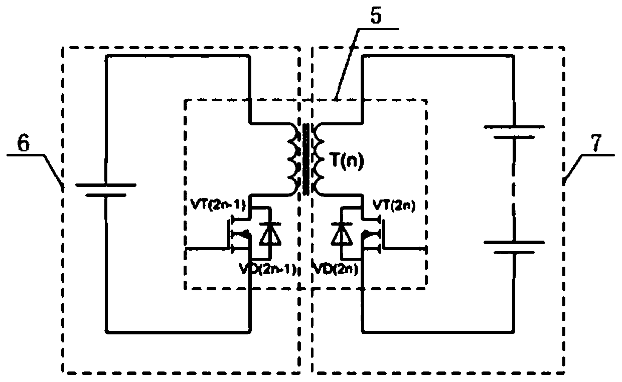 Intelligent equalization device for super-capacitor