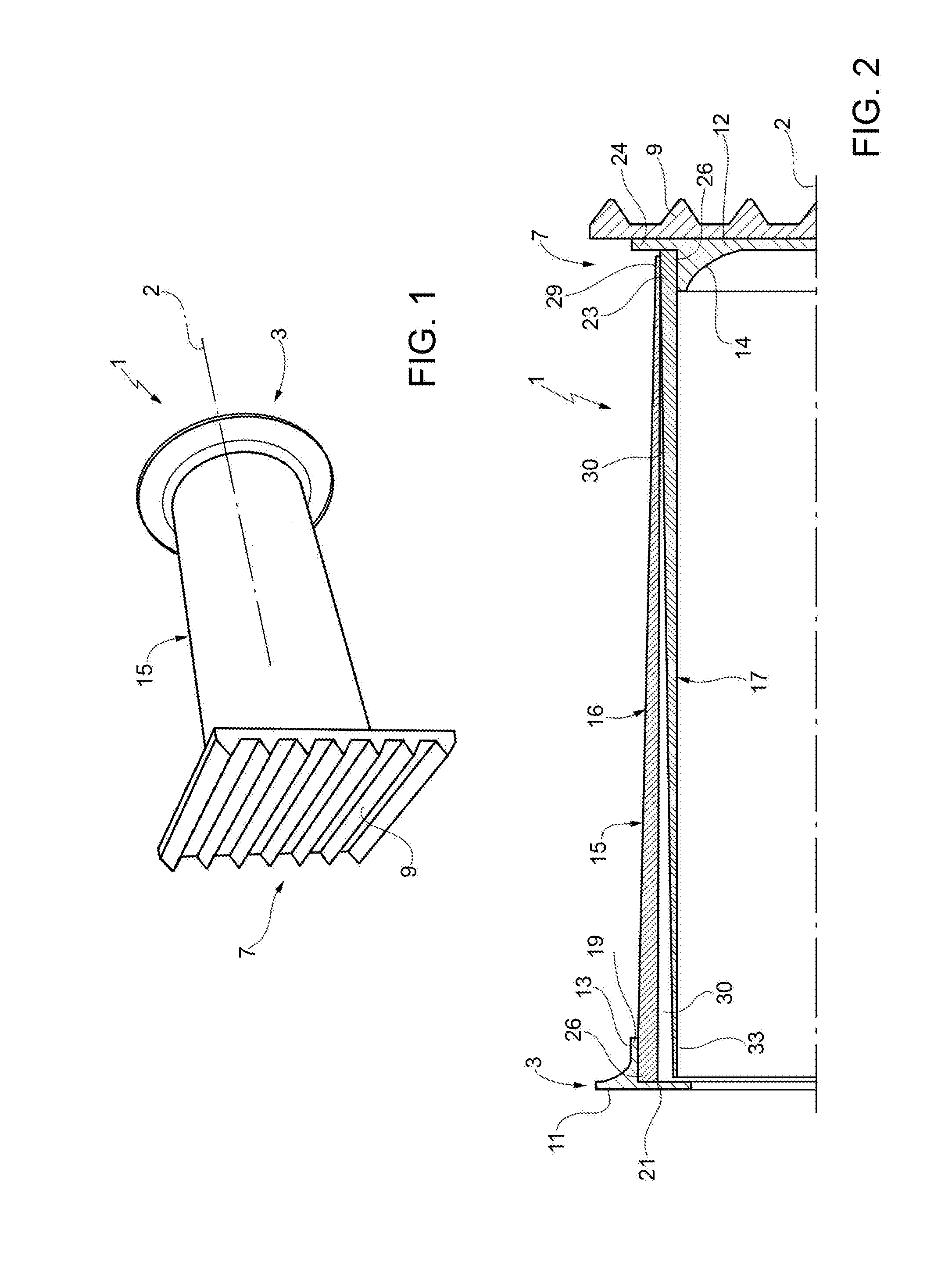 Energy-absorbing device, in particular for a rail-car