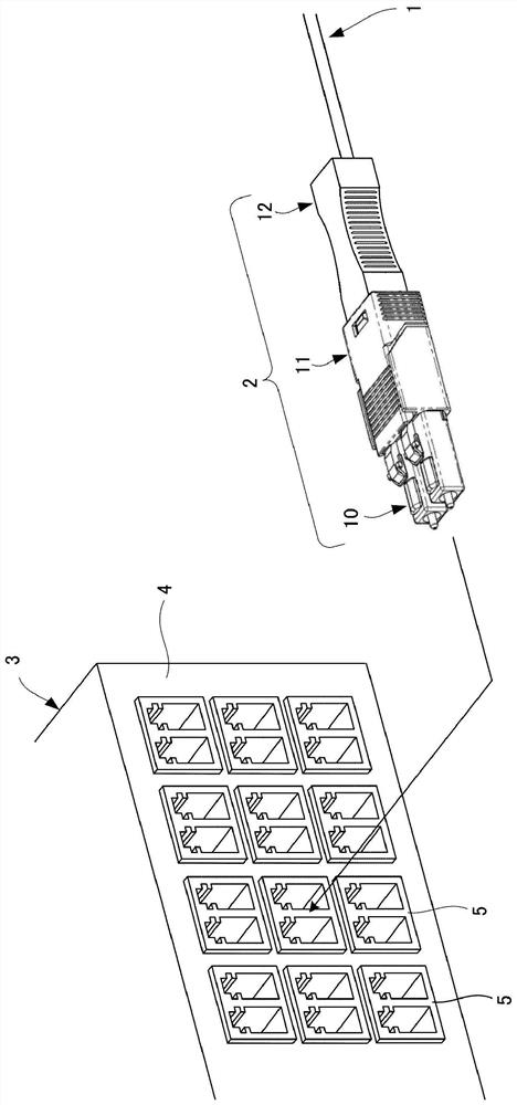 Tool for plug, slider, plug, and cable with plug