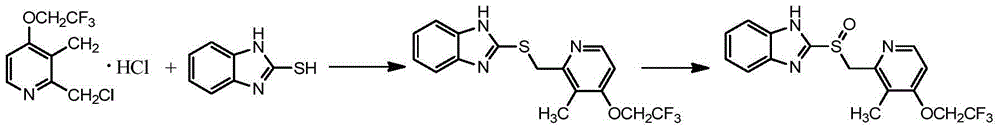 Asymmetric oxidation method for dexlansoprazole