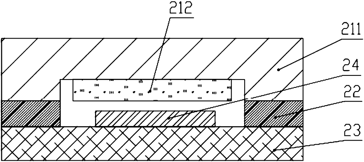 OLED packaging structure and OLED display panel