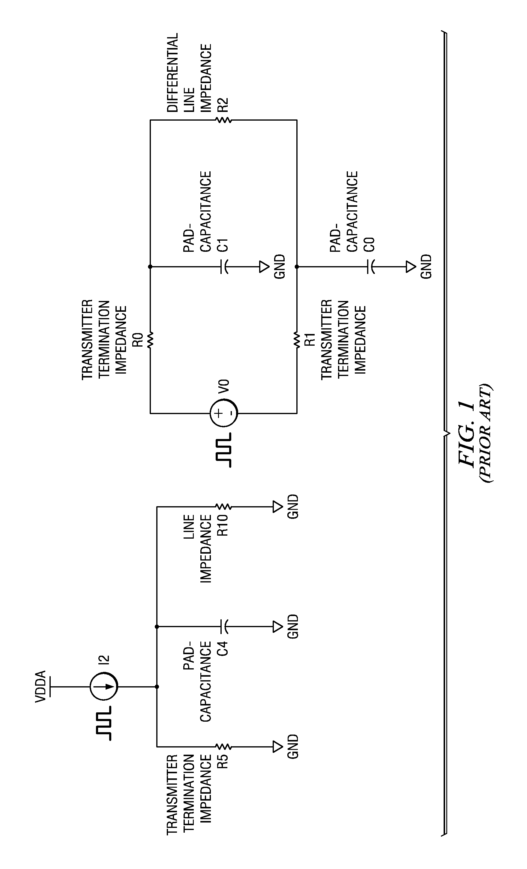 Scheme for controlling rise-fall times in signal transitions