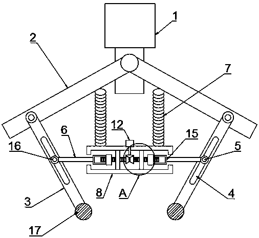 Auxiliary fixture for automobile part detection