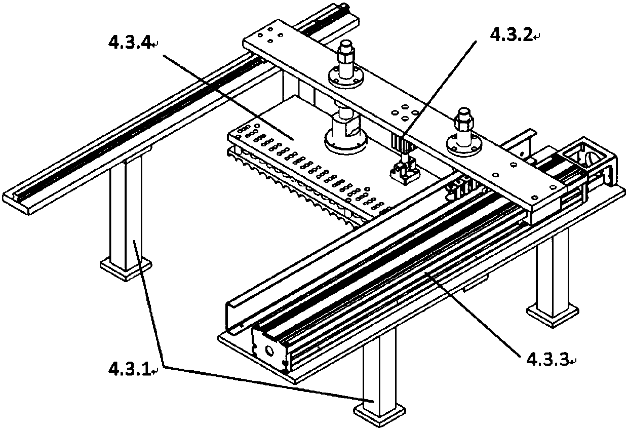 An automatic detection line and method for 18650 lithium battery