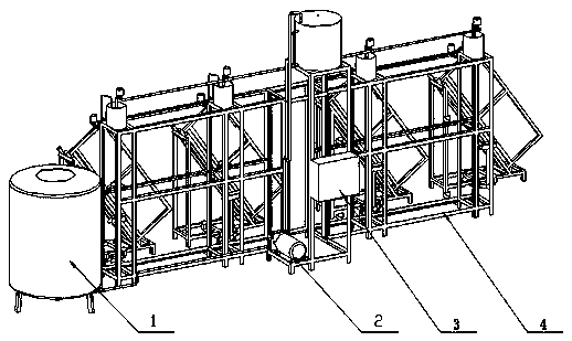 Semi-automatic fixed-quantity filling equipment for liquid