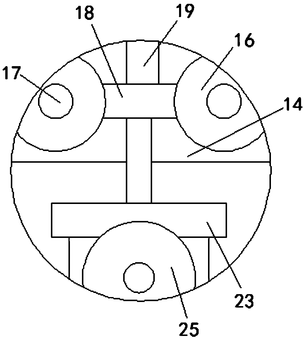 Safe wood cutting device for construction engineering