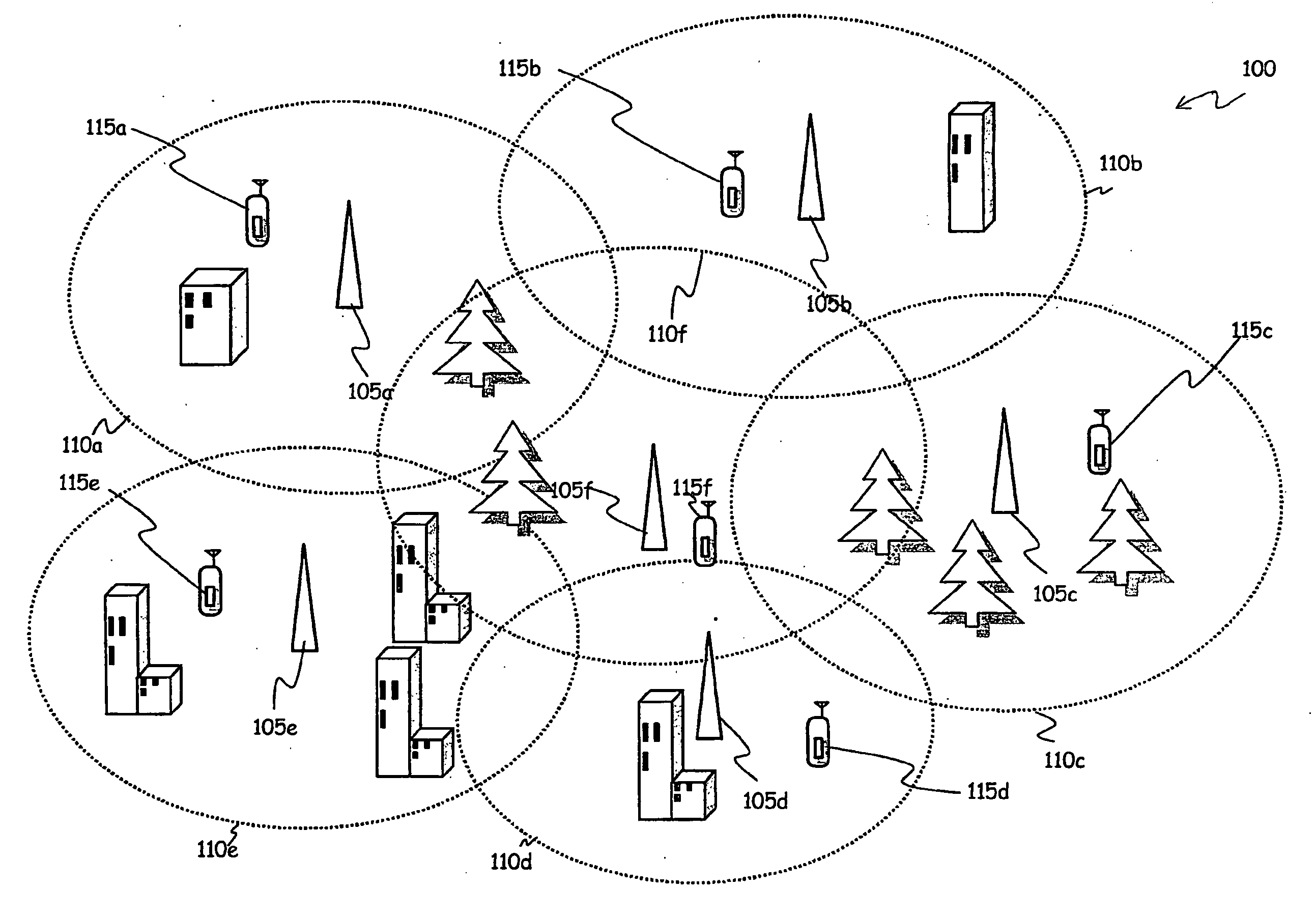 Method for Estimating a Radio Coverage of a Geographic Area in a Cellular Mobile Radio Communication Network