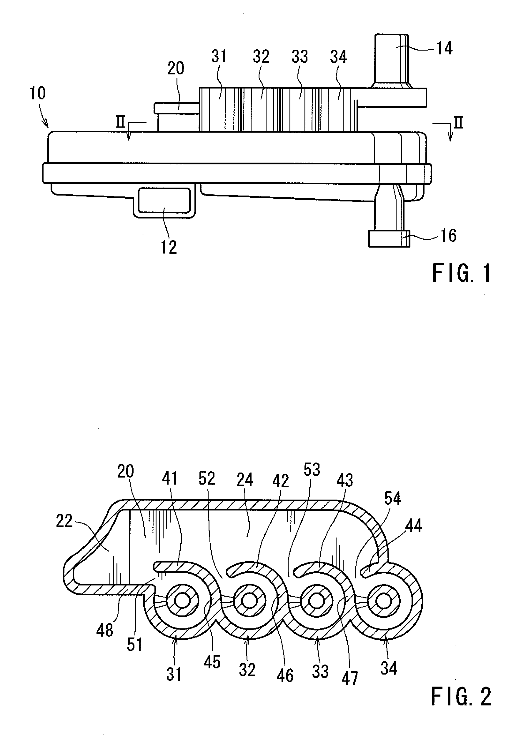 Oil separator for blow-by gas