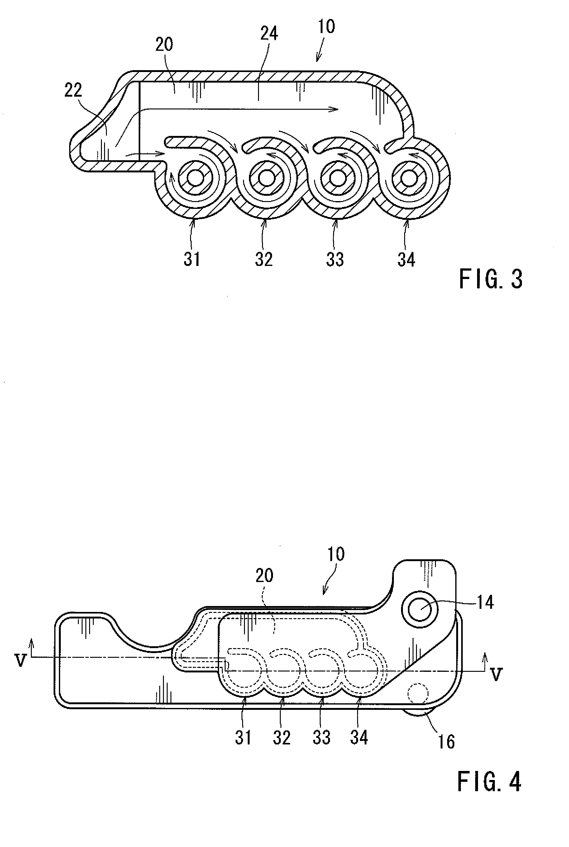 Oil separator for blow-by gas