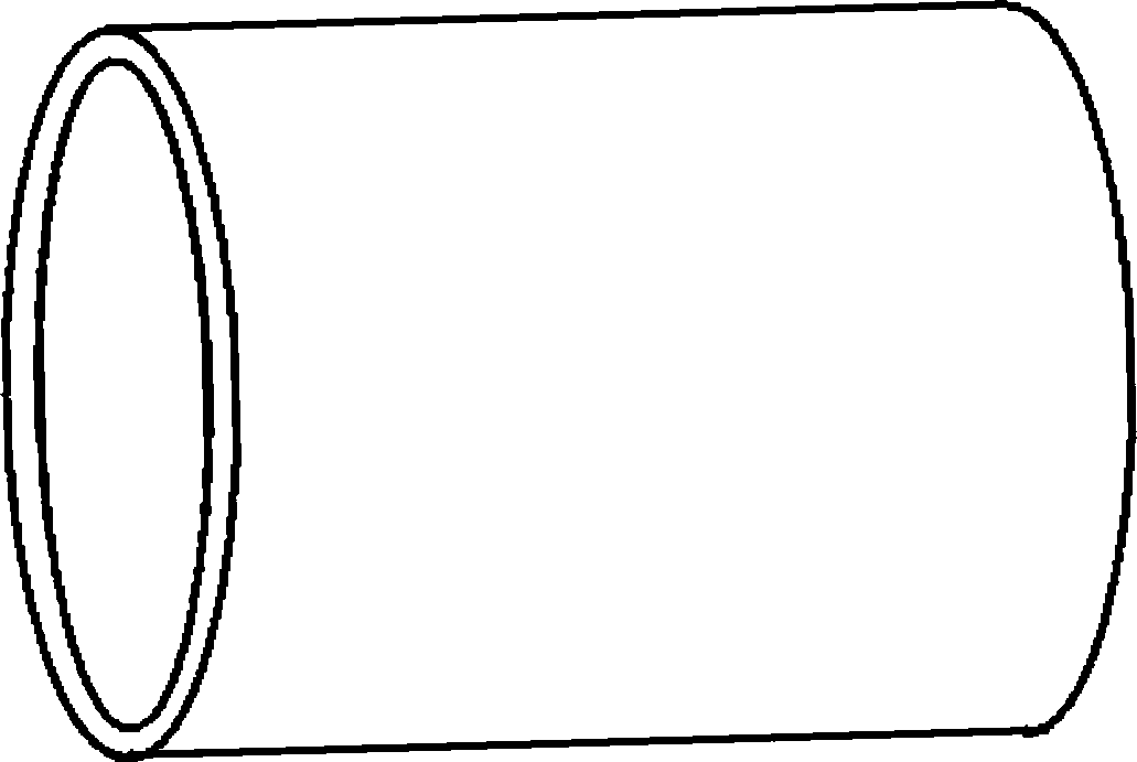 Method for preparing blocky carbon nano fibers composite material