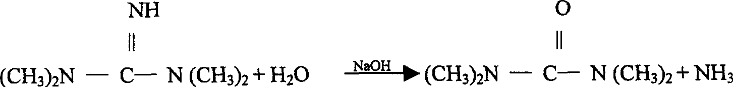 Method for recovering tetramethyl guanidine