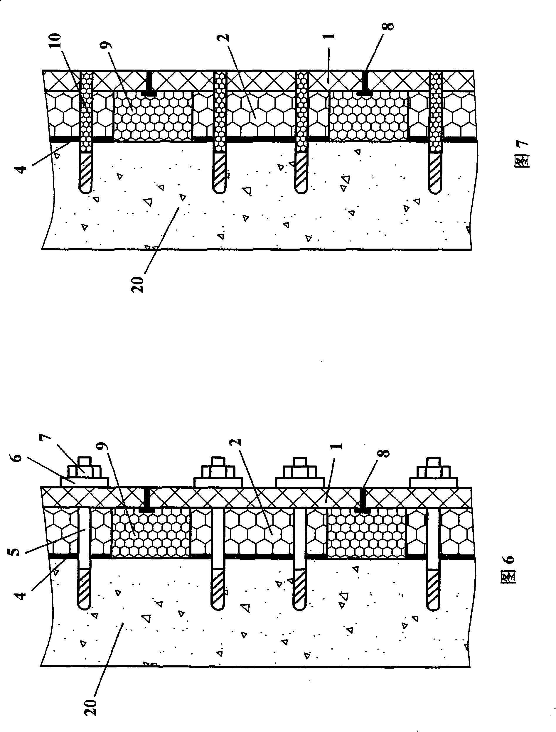 Method for constructing external wall polyurethane insulation and panel for construction