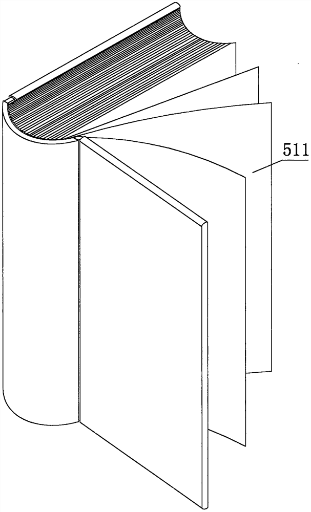 Structure and printing method of embedding rfid electronic tags in books