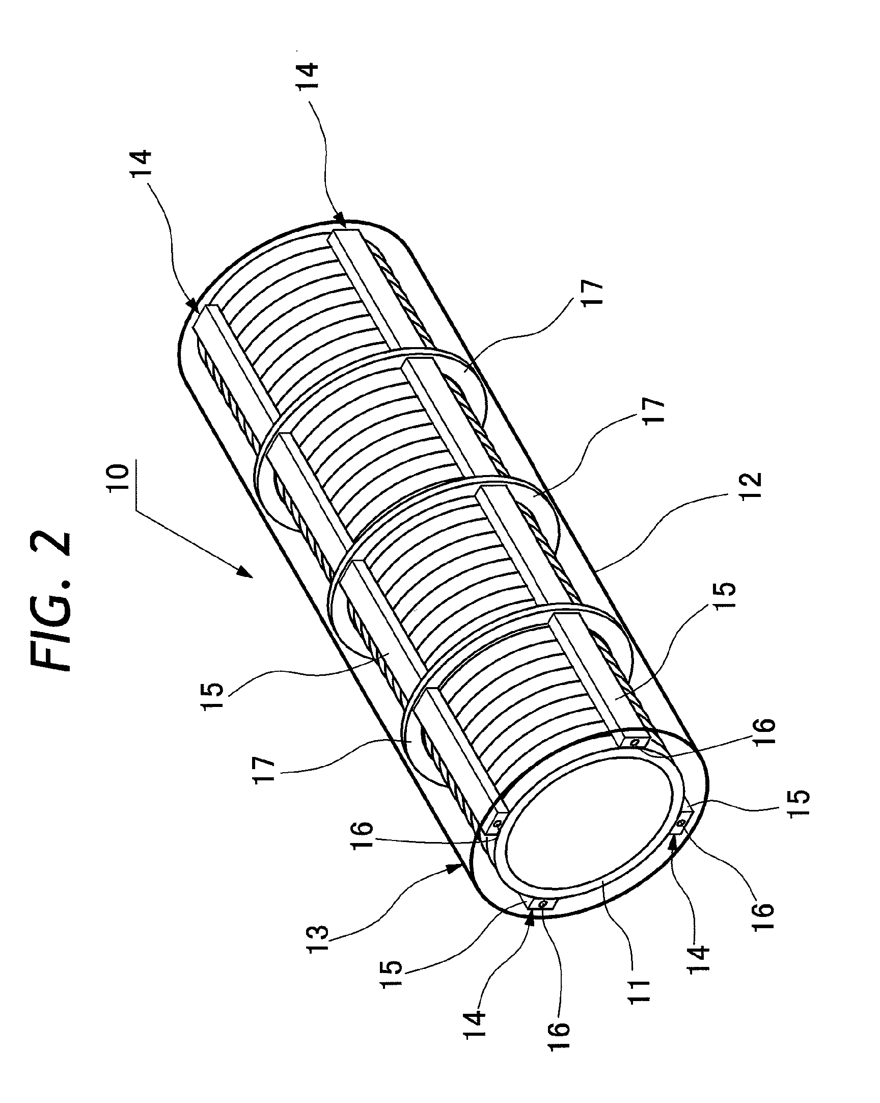 Guide tube for guiding endoscope or surgical tool in or into body cavity