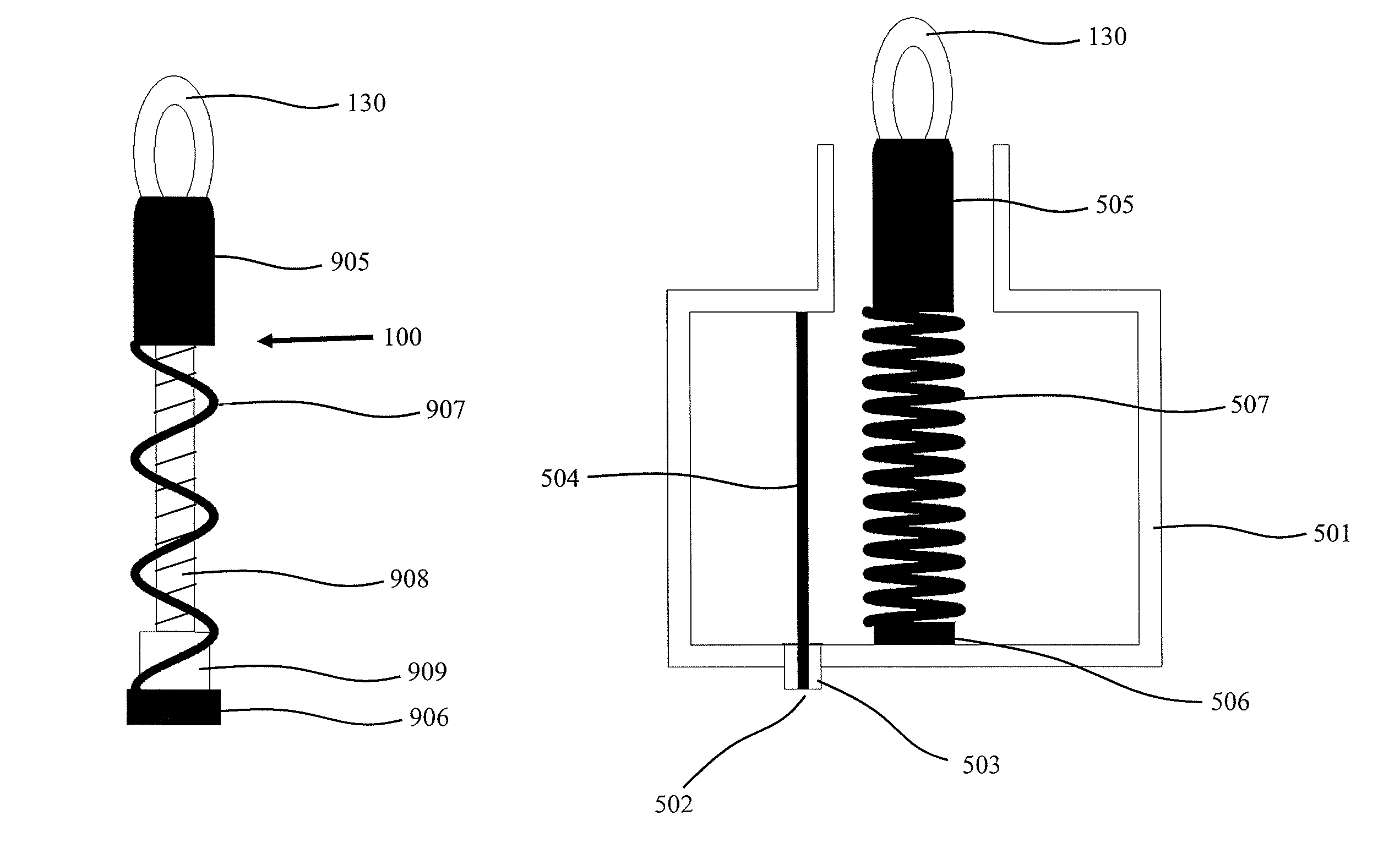 Helical structure and method for plasma lamp