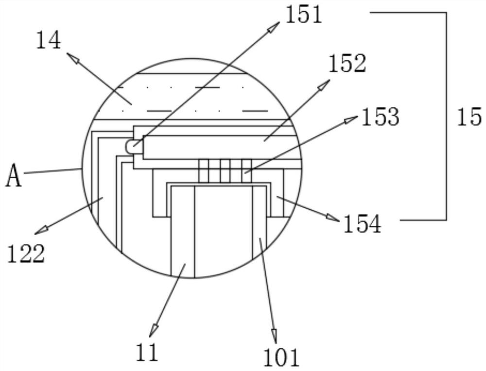 Ventilation equipment for subway construction