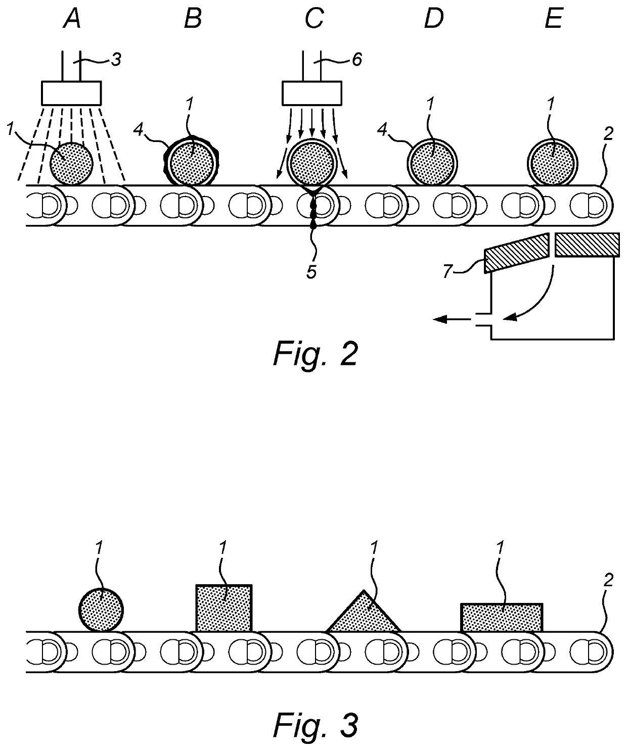 Method and device for applying a consumable treating liquid to an individual meat product, such as a sausage