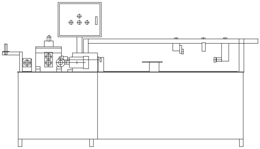 Integrated pipe cutting machine and using method thereof