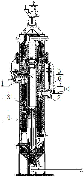 A method for roasting lime using blast furnace gas in a sleeve lime kiln