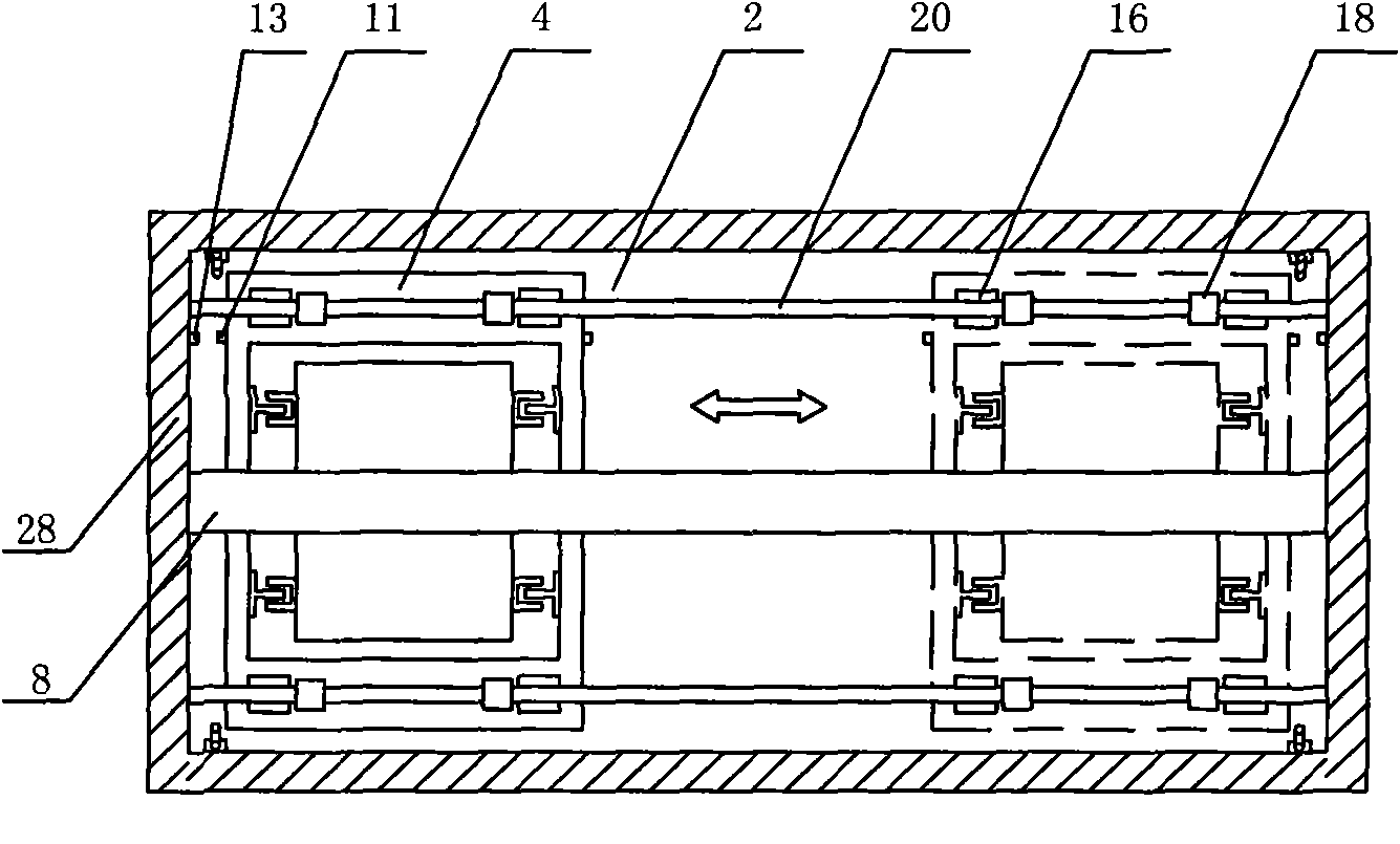Non-rope circulating multi-cabin elevator and circulating system thereof