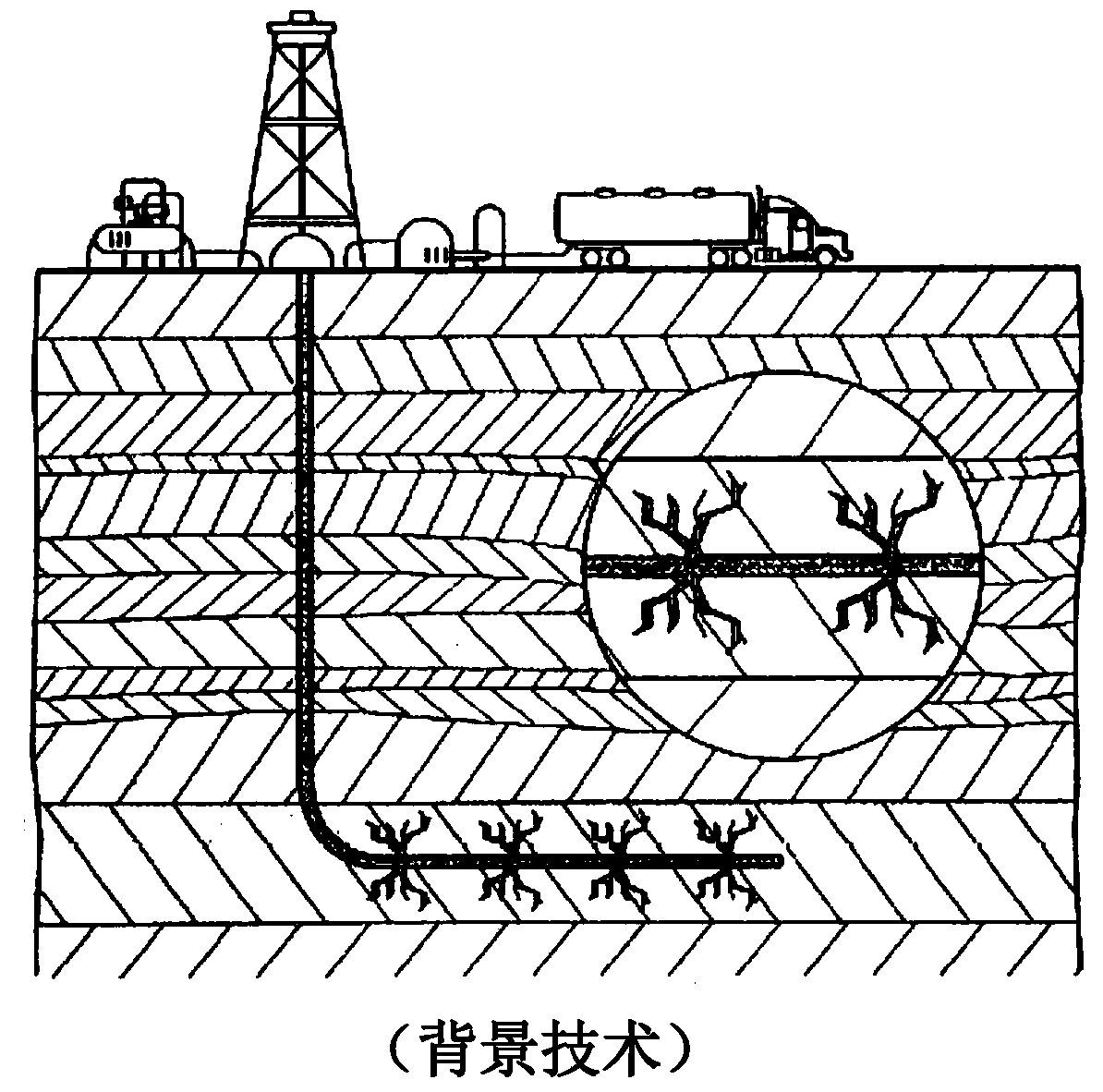 Method and system for fracturing test