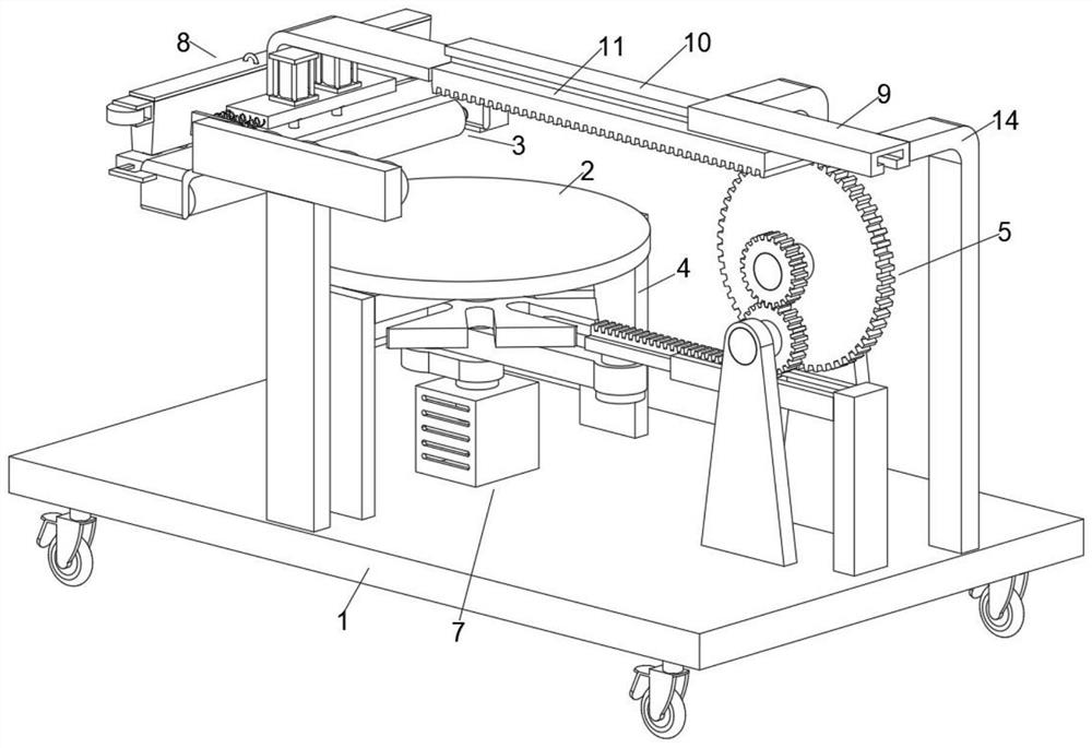 Width-limiting dough rolling machine for making cooked wheaten food