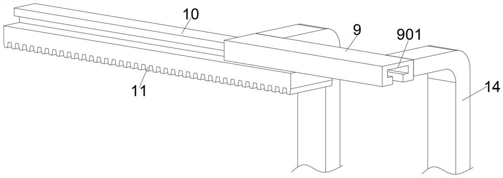 Width-limiting dough rolling machine for making cooked wheaten food