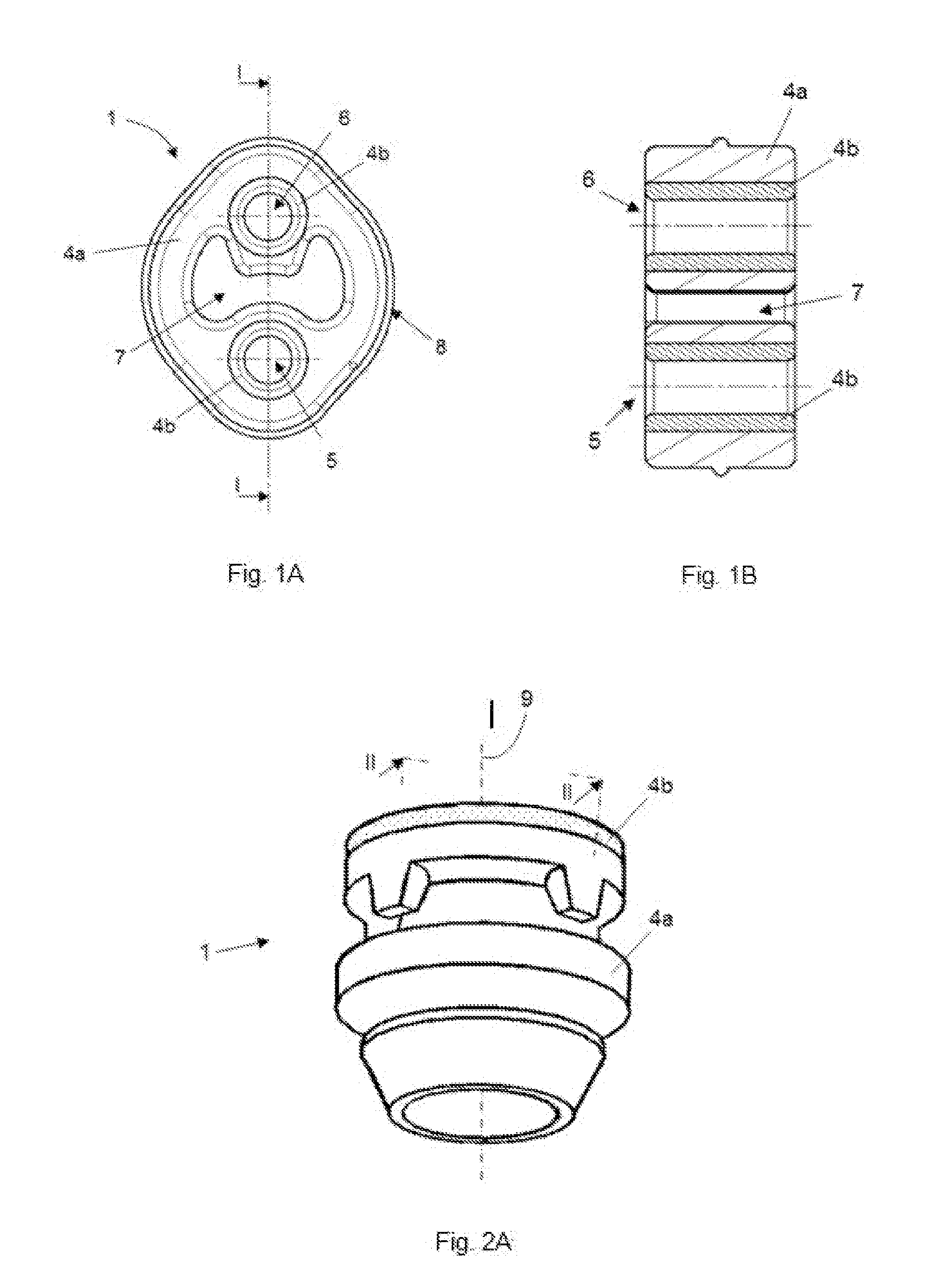Shock-absorber and method for manufacturing a shock-absorber