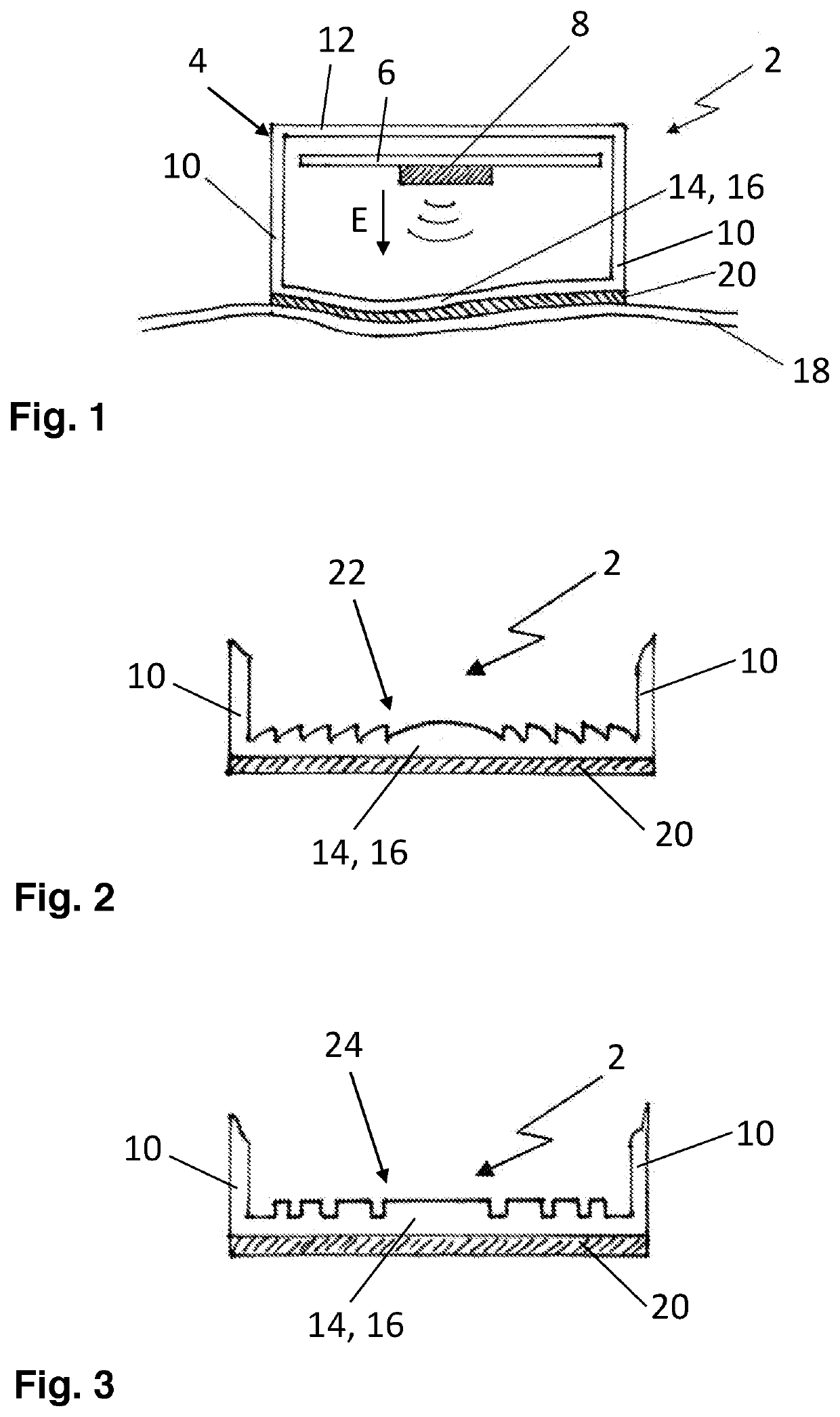 Radar measurement device and arrangement of a radar measurement device on a container