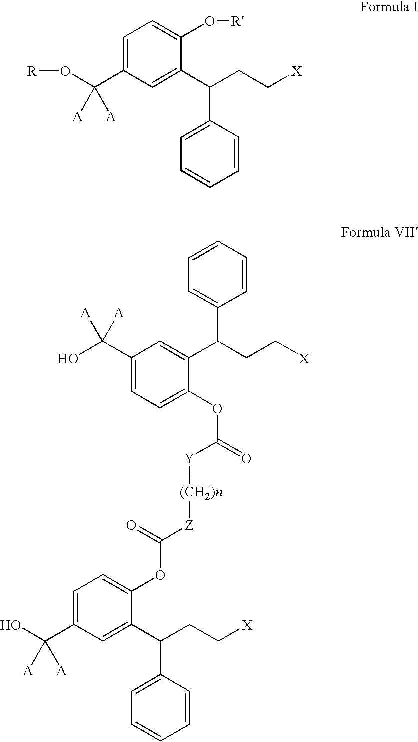 Derivatives of 3,3-diphenylpropylamines
