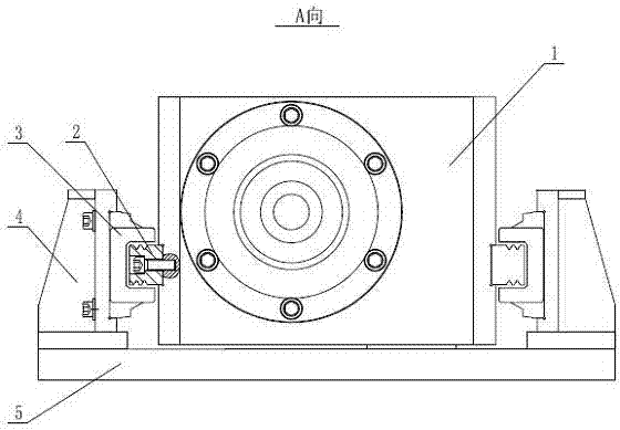 Power head lifting mechanism of gantry movable type numerical-control drilling and milling machine