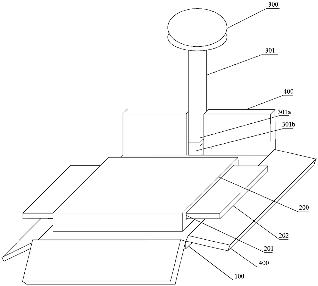 Mobile mechanical electronic scale